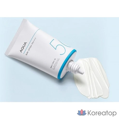 Missha All Around Safe Block Aqua Солнцезащитный крем с SPF50, 50 мл