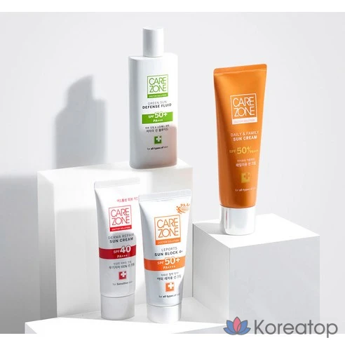 Солнцезащитный крем Carezone Daily &amp; Family SPF50+ PA+++