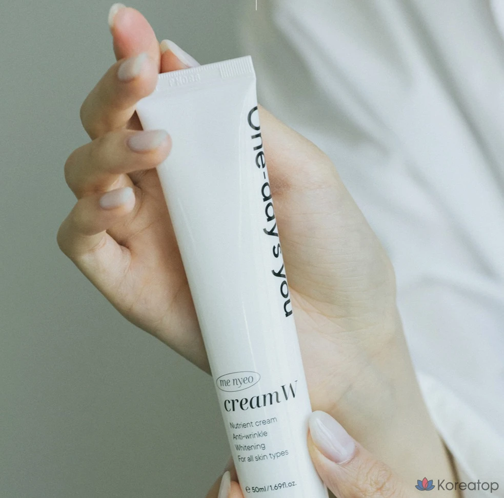 Крем для выравнивания тона кожи One-Day's You Beauty Double W, 1 шт., фото 4