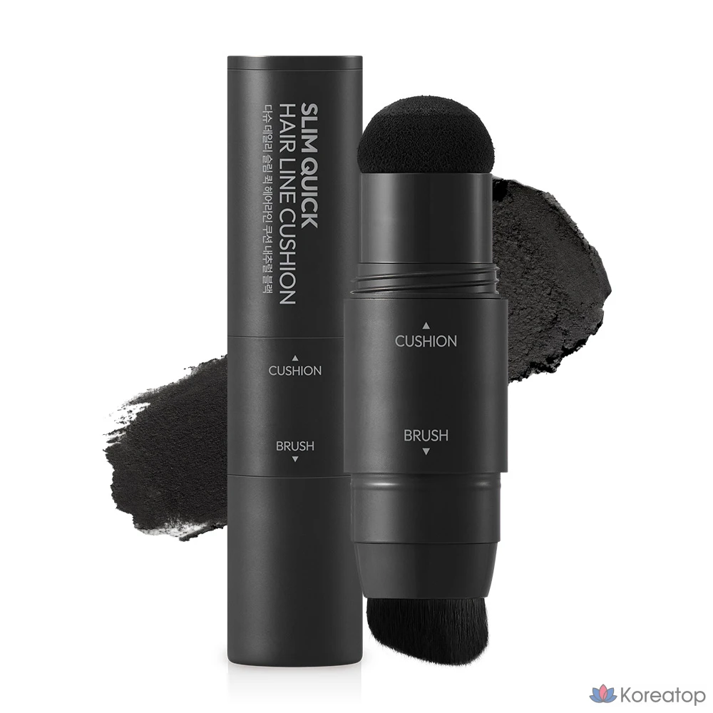 Крем для лица DASHU Daily Slim Quick Hairline Cushion, 2,5 г, натуральный черный, 1 шт.