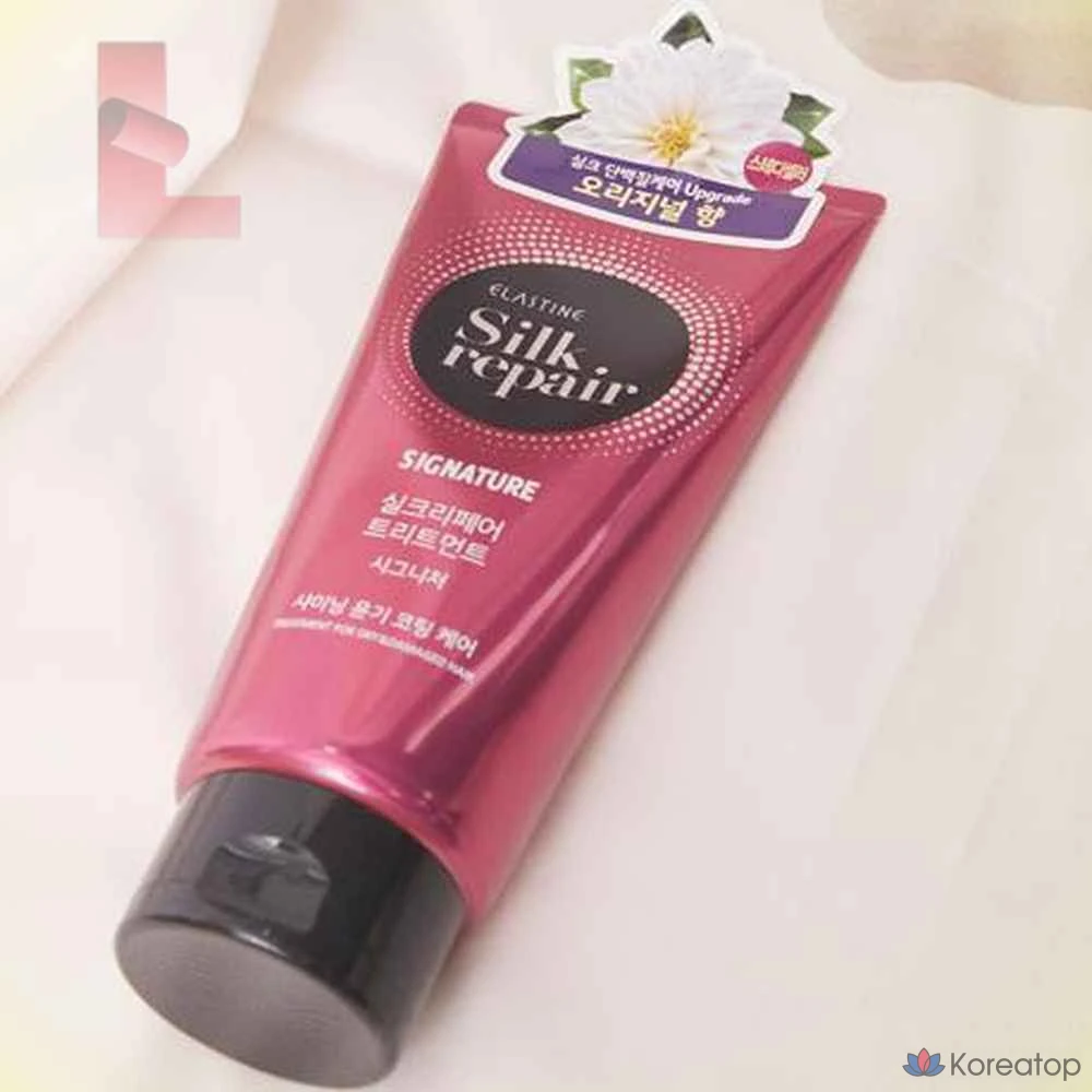 Триатмент для волос Elastine The J Silk Repair Treatment, 300 мл, 1 шт., фото 4