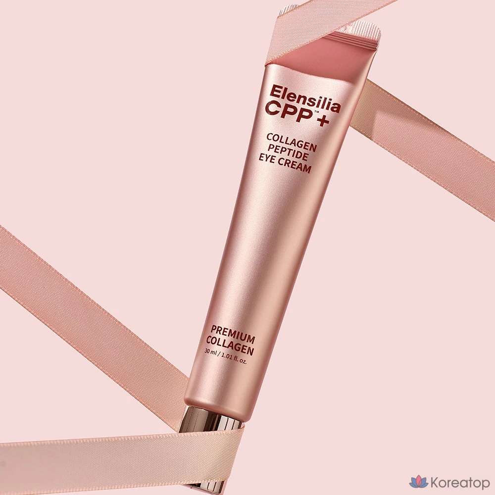 Elensilia Французский коллагенсодержащий лифтинг-крем для глаз, с коллагеновыми пептидами, протеинами и аминокислотами, пептидный матричный крем для глаз, 1 шт.