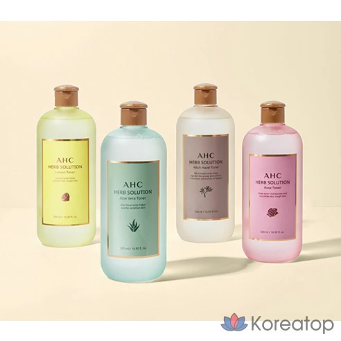 Лимонный тонер AHC Herb Solution Lemon Toner 500 мл