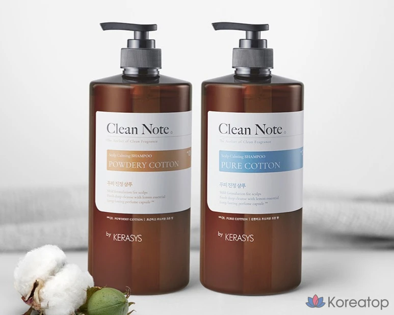 Средство для ухода за чистым хлопком Kerasis Clean Note, 1 л, 1 шт