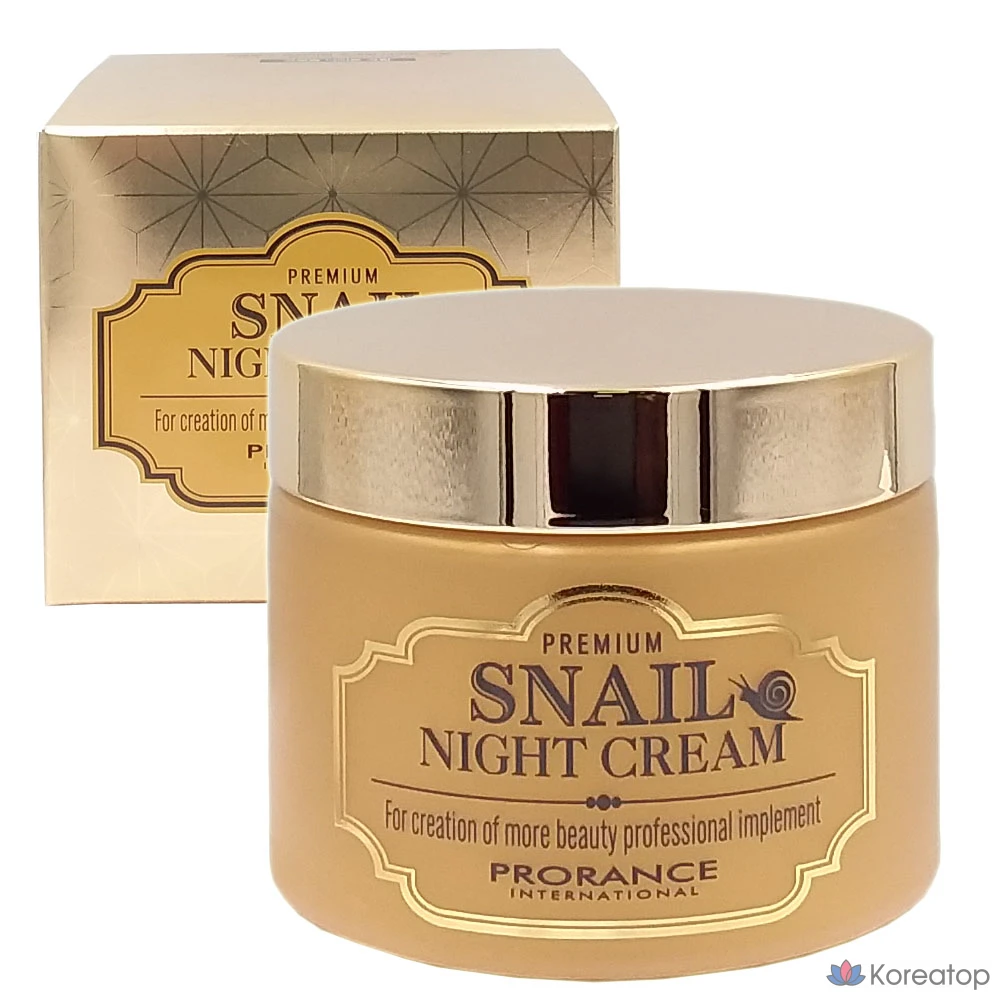 Ночной крем Prorance Premium Snail, 100 мл, питательный крем, 1 шт.