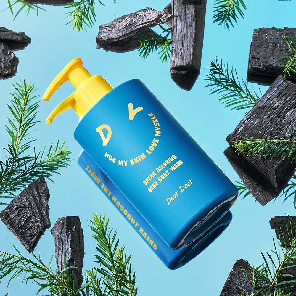 Dear Doer Ароматный веганский гипоаллергенный гель для душа с противоугревым ароматом Aqua Scent, 1 шт., 300 мл.