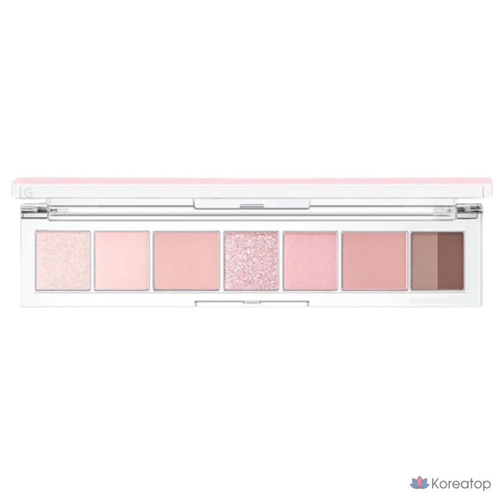 Палетка теней для век Peripera Alltake Mood Eye Palette, 02 Spring and Summer Narrative (нежно-розовый), 1 шт.