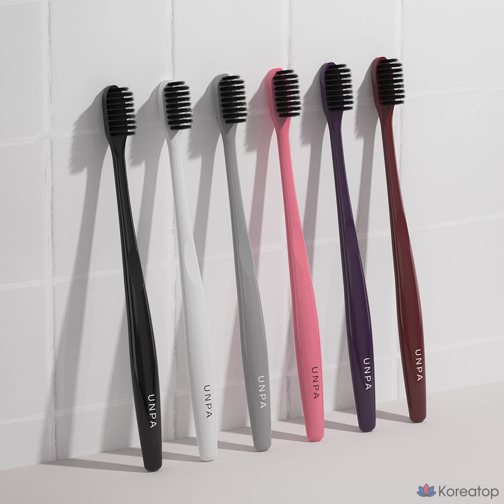 Зубная щетка UNPA Cha Cha Toothbrush, серая, 1 шт.