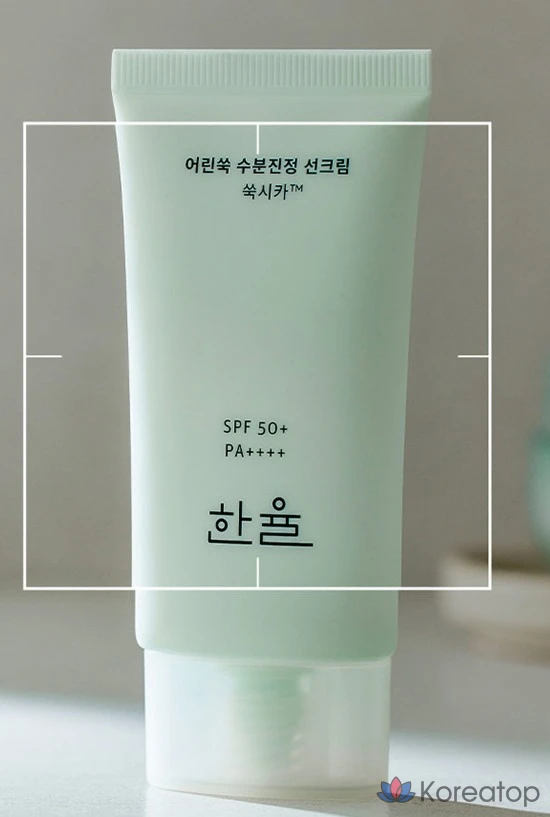 Увлажняющий успокаивающий солнцезащитный крем HANYUL Young Artemisia SPF50+ PA++++, 50 мл, 1 шт.