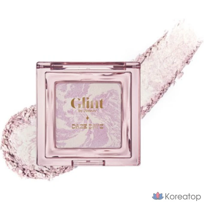 Хайлайтер Glint by VDIVOV 3,8 г, Icicle Moon (холодный оттенок), 1 шт.