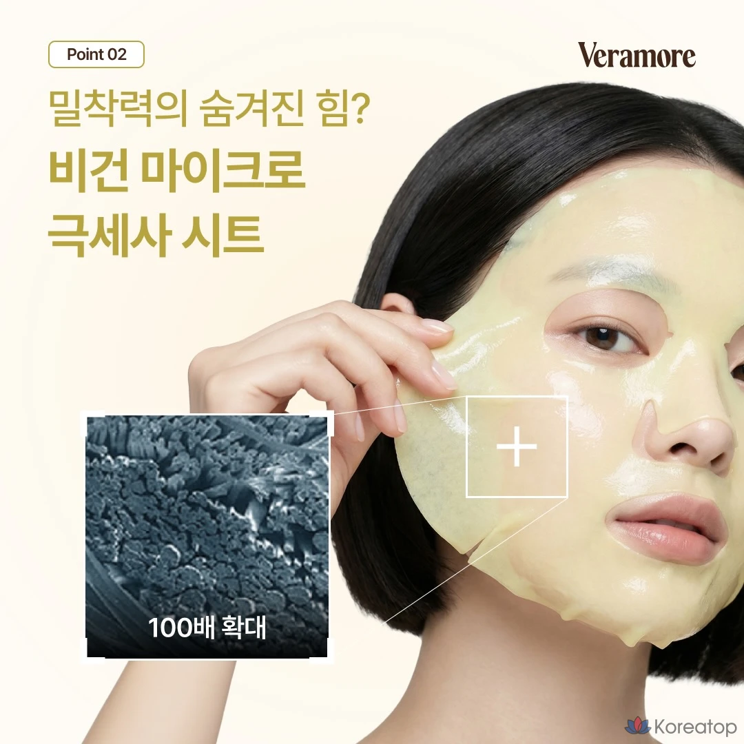 Тканевая маска для лица VERAMORE Anti-Aging Tone-Up Ultra-Fine Sheet Mask, 5 шт.