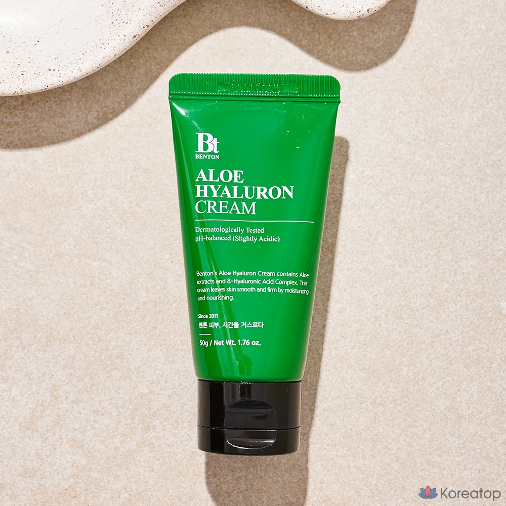 Крем Benton с алоэ и гиалуроновой кислотой, 1 шт., 50 г