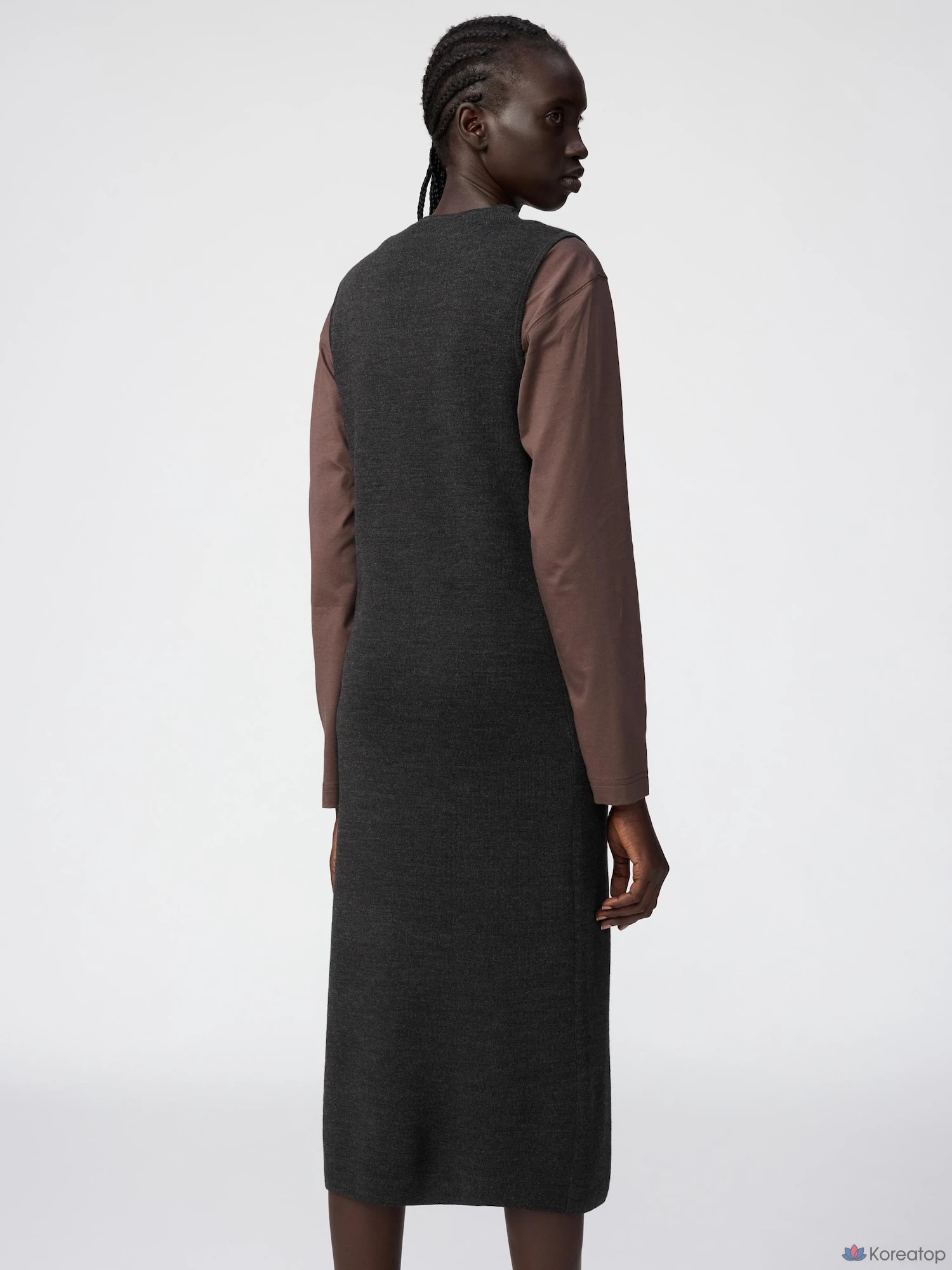 Платье Uniqlo Double Face Knit Sleeveless Dress