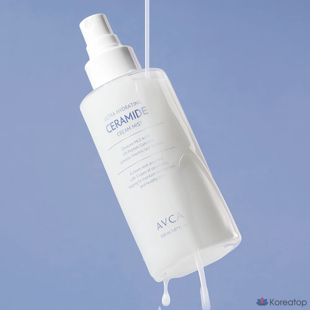 Увлажняющий крем-спрей AVCA Ultra Hydrating Ceramide Nourishing Moisture Cream Mist, 150 мл, 1 шт.