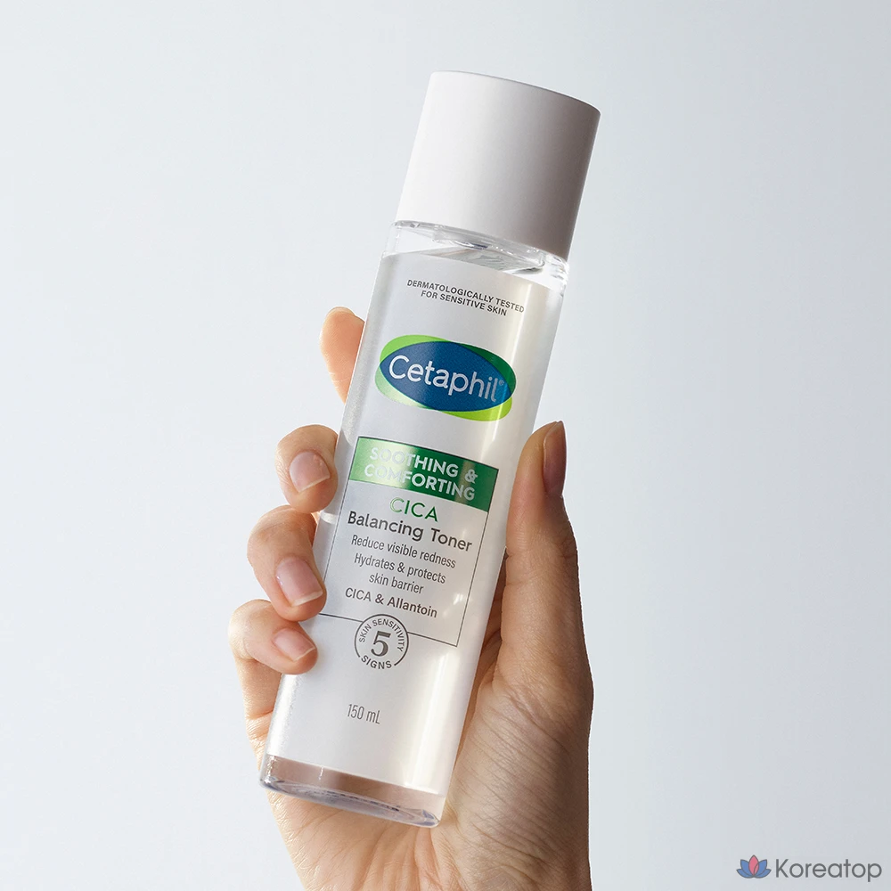 Успокаивающий и смягчающий балансирующий тоник Cetaphil с экстрактом центеллы азиатской, 150 мл, 1 шт.