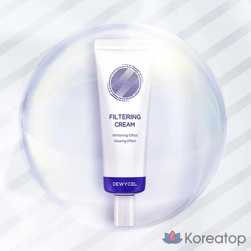 DEWYCEL Filtering Cream 40 мл — увлажняющий крем для лица с защитой от внешних раздражителей