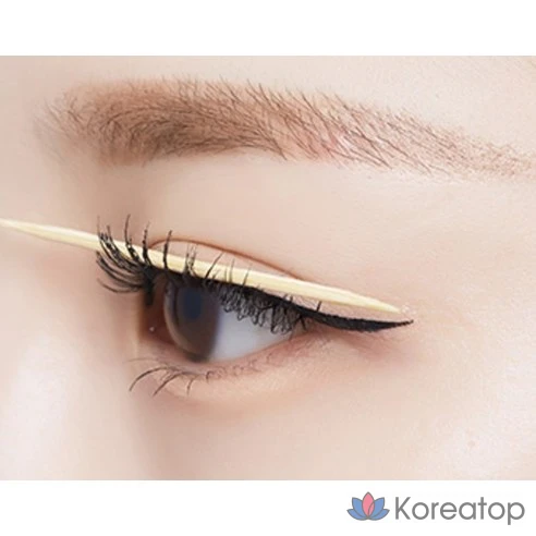 Тушь водостойкая ЧЁРНАЯ Объемная для ресниц с прямой щеточкой ULTRA POWERPROOF MASCARA CURLING &amp; VOLUMIZING 8г