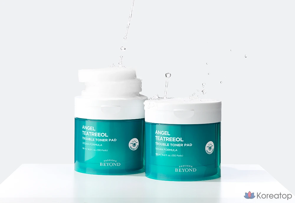 Тонизирующие подушечки BEYOND Angel Tea Tree Trouble, 185 мл, 1 шт., 130 штук., фото 2