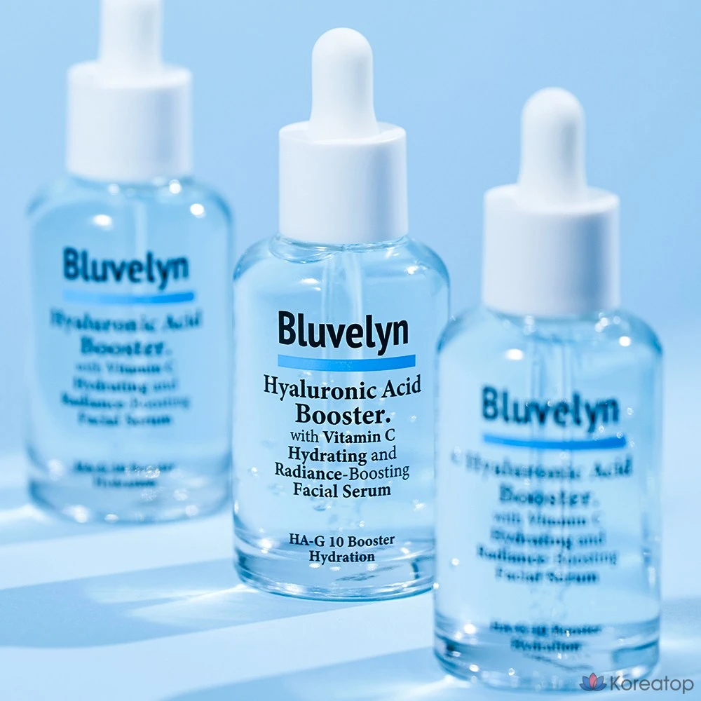 Blueblin 10 видов гиалуроновой кислоты, высококонцентрированная сыворотка-бустер 100 000 ppm, ампула, 1 шт., 50 мл