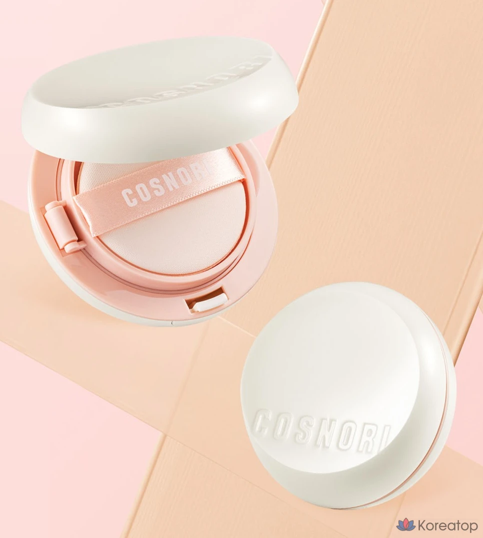 Сменный блок для тонального крема Cosnori Fluffy Lightmatte Cushion, 13 г, розовый оттенок, 1 шт.