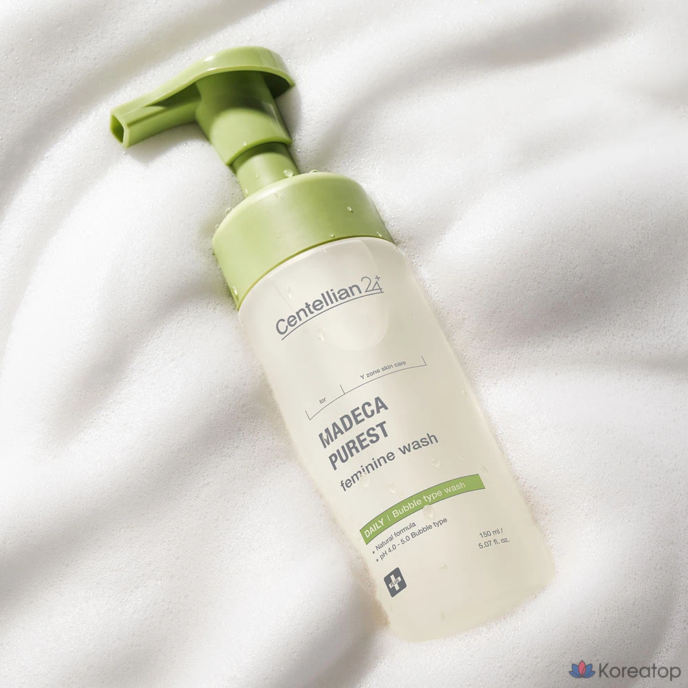 Dongkook Pharmaceutical Centellian24 Madeca Ultra-Pure Feminine Wash Y-Zone Care Cleanser, 150 мл, 1 упаковка