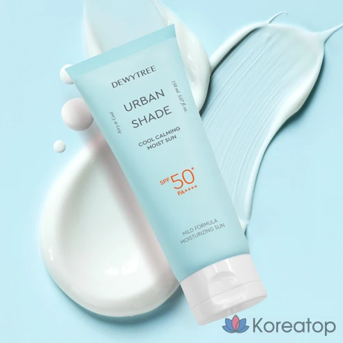 Солнцезащитный крем Dewytree Urban Shade Cool Calming Moisture SPF50+ PA++++