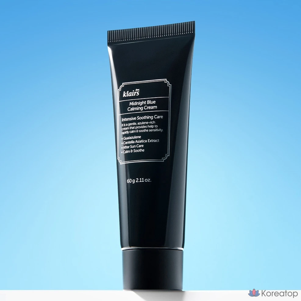 Крем Dear, Klairs Midnight Blue Calming Cream, 60 мл, 1 шт.