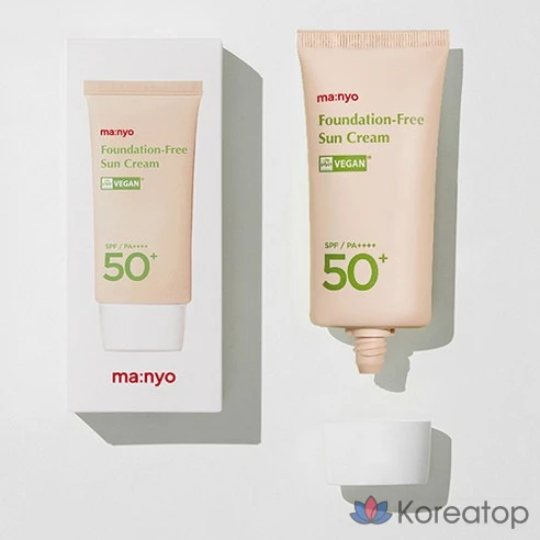 Солнцезащитный крем с тонирующим эффектом ma:nyo SPF50+ PA++++, 50 мл