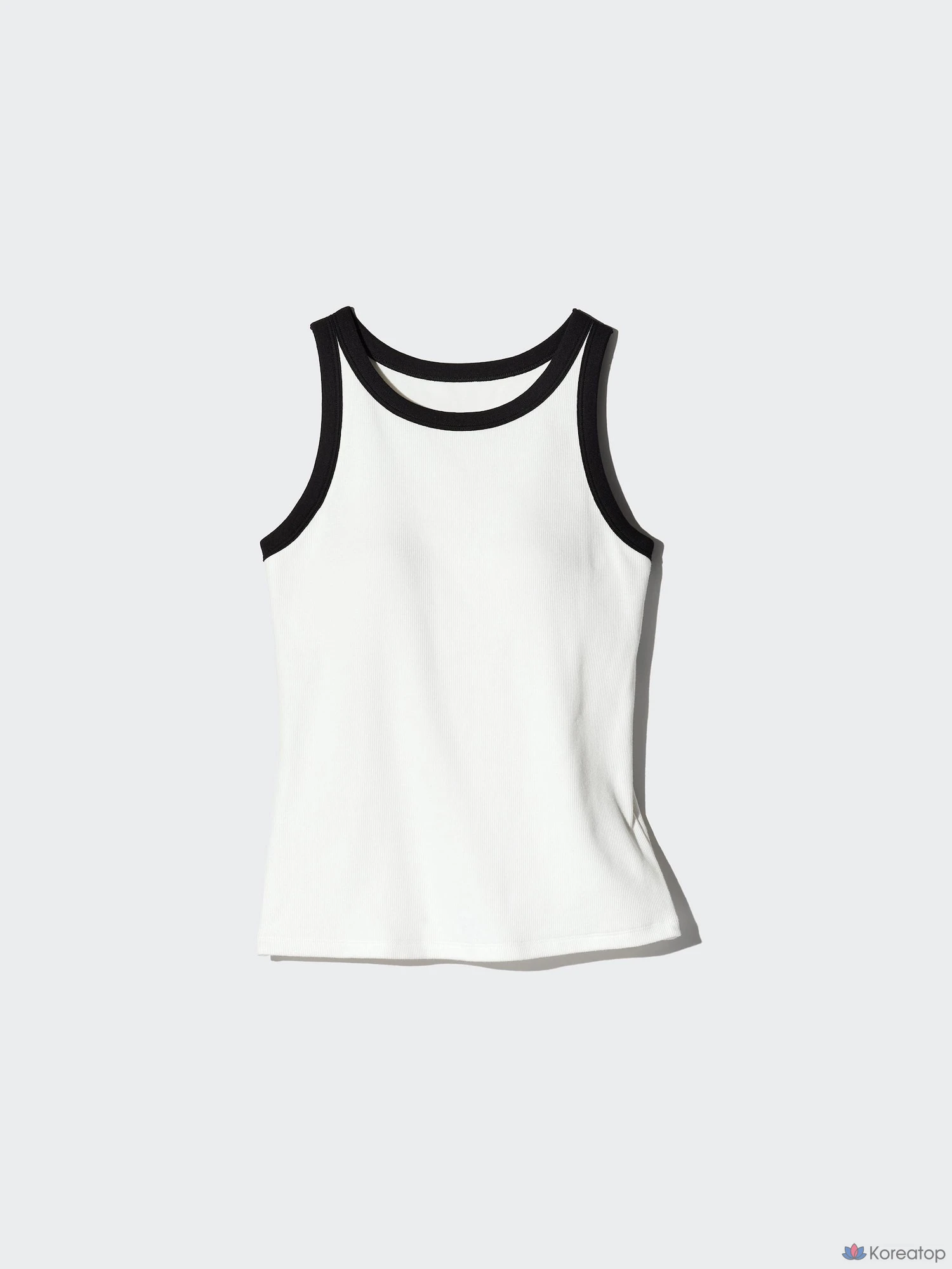 Бра-топ Uniqlo Rib Bra Top (Colorblock)