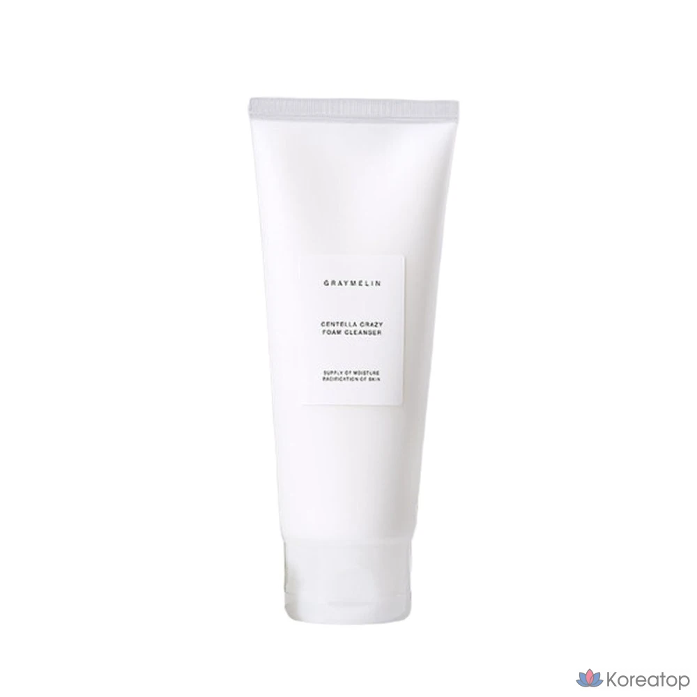 Очищающая пенка для лица Centella Crazy Foam Cleansing, 150 мл, для успокоения чувствительной кожи, Graymelin, 1 шт.
