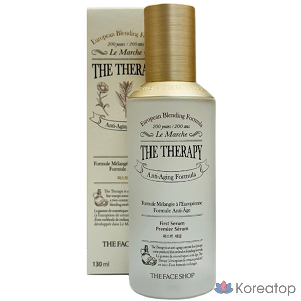 Сыворотка для лица The Face Shop The Therapy First Serum, 130 мл, 1 шт.