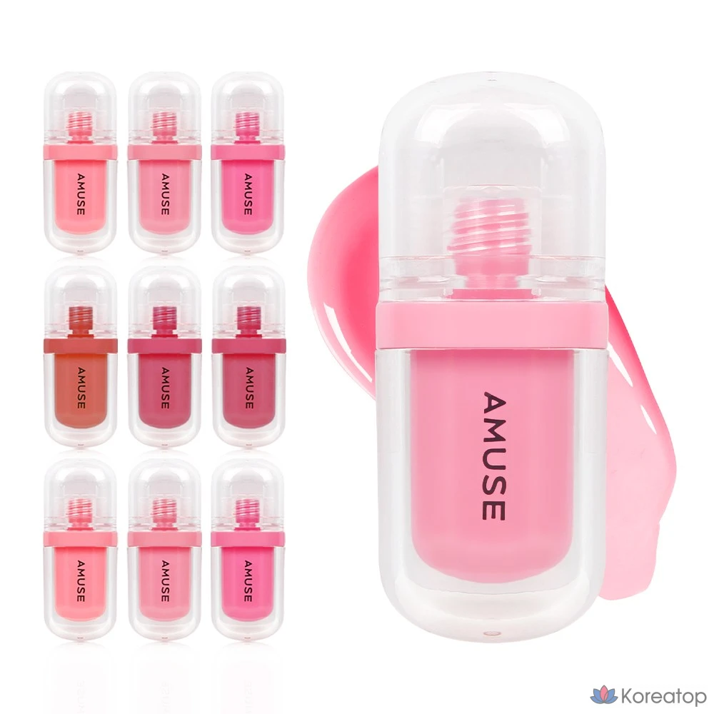 Тинт для губ AMUSE Gel Fit Tint, оттенок 07 Caramel, 1 шт.