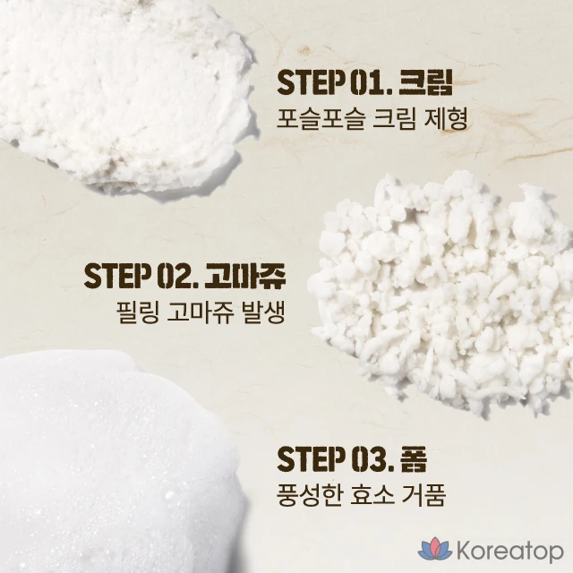 3rd Rice Nuruk Enzyme Sauna Gommage Foam, 170ml, 1 bottle