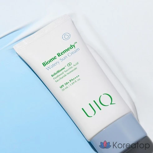 Увлажняющий солнцезащитный крем Yuik Biome Remedy SPF50+ PA++++