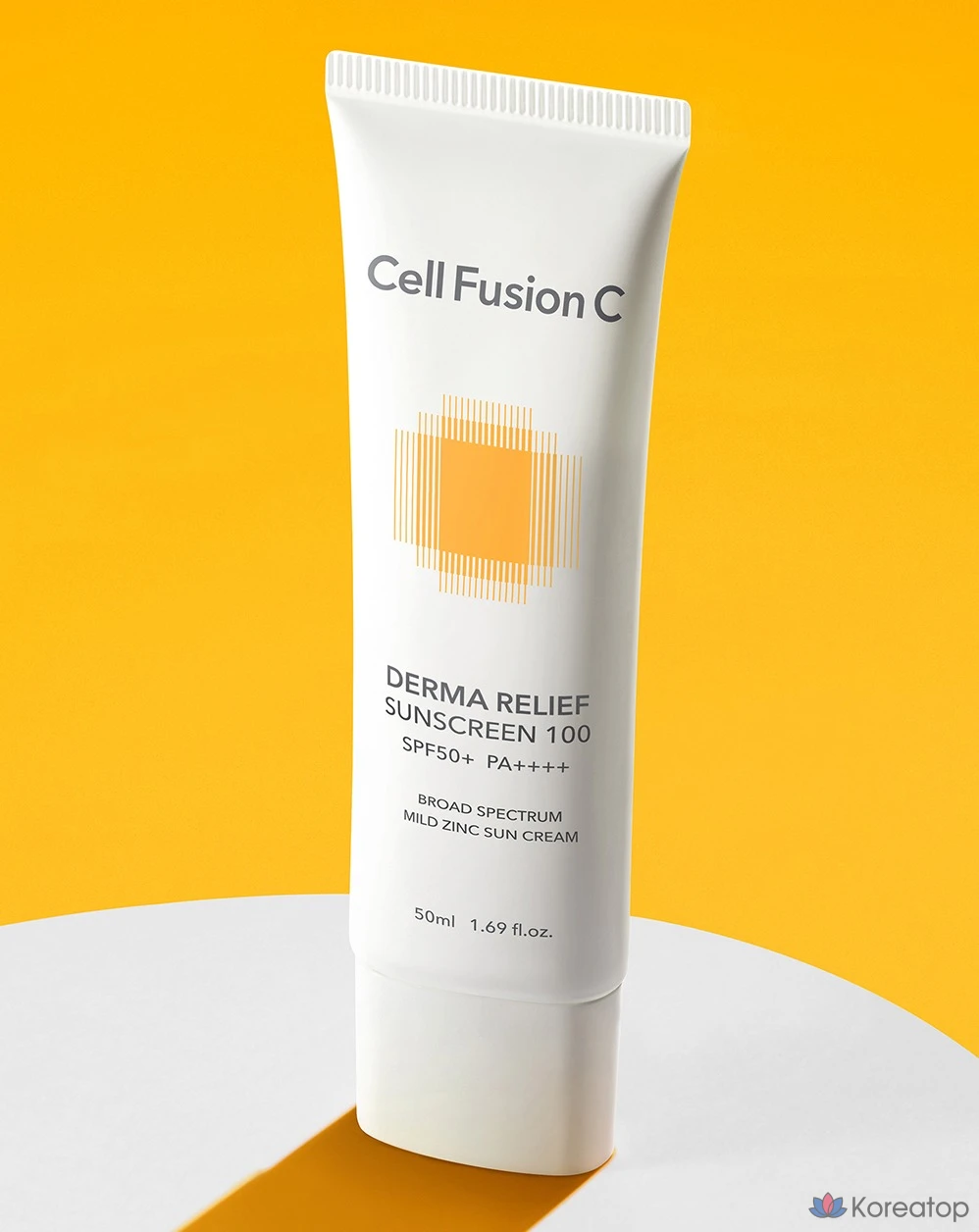 Солнцезащитный крем CELL FUSION C Derma Relief Sunscreen 100 SPF50+ PA++++, 50 мл, 1 шт.