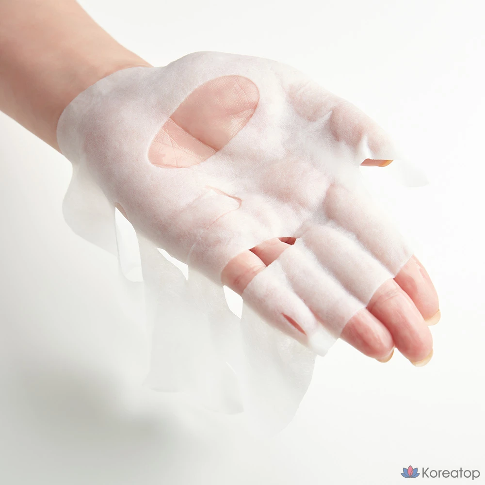 Тканевая маска для лица HANSKIN Intensive Calming Ampoule Mask, Гиалуроновая кислота, 23 мл, 30 шт., фото 4