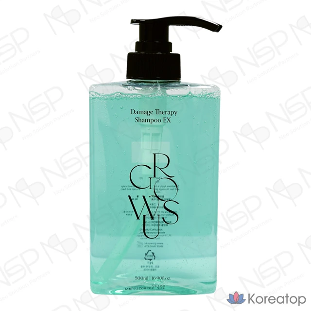Шампунь GROWUS Recover Therapy для мужчин, слабокислый, 1 шт., 500 мл