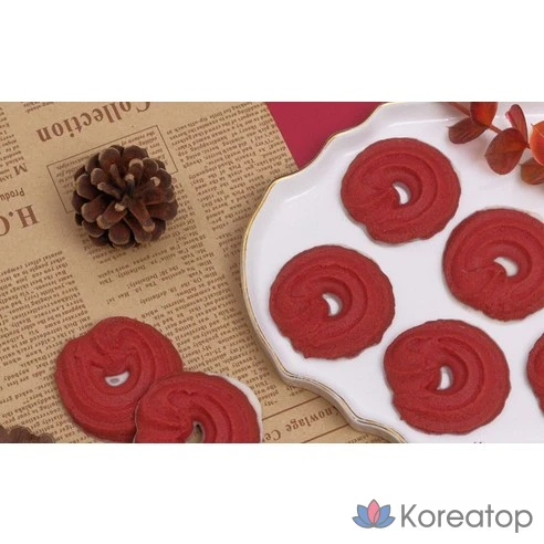 Печенье темно-красный бархат Haitai Confectionery