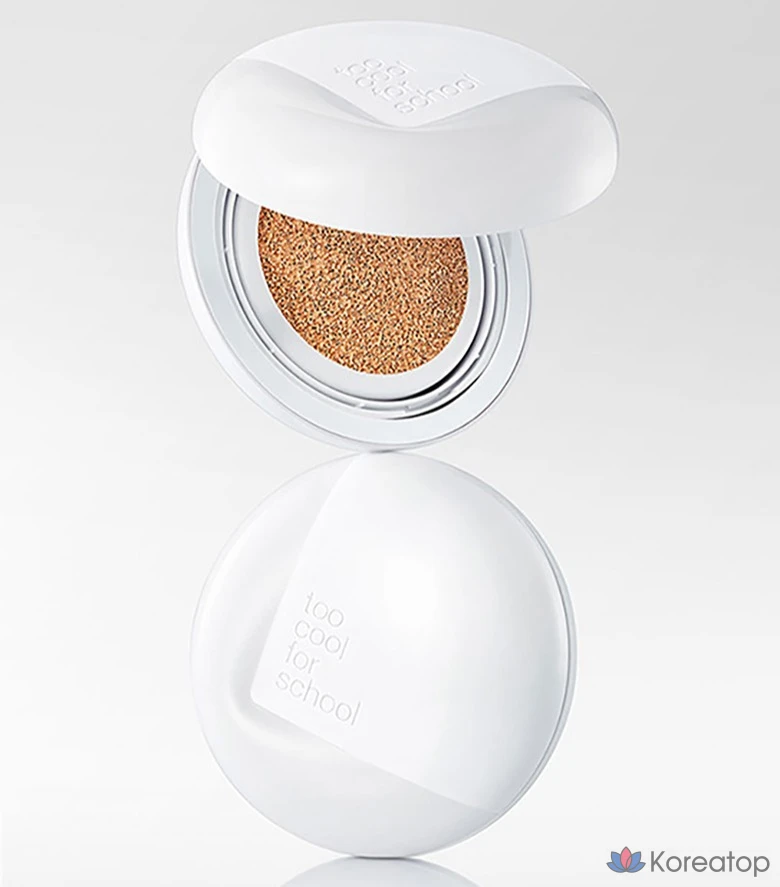 Кушон Too Cool For School Fixing Cover Fit Cushion, оттенок 23 Beige, 12 г + рефилл, 1 шт.