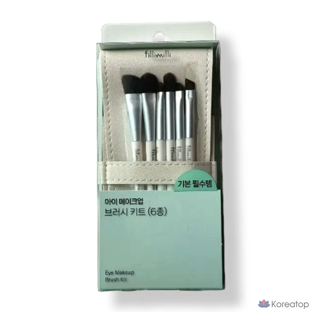 Набор кистей для макияжа глаз Fillimilli Eye Makeup Brush Kit (6 pcs), 1 шт.