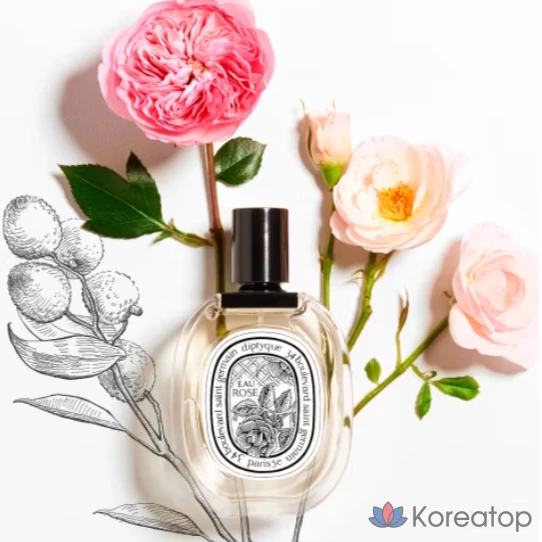 Туалетная вода Diptyque Eau Rose EDT, 50 мл, 1 шт.