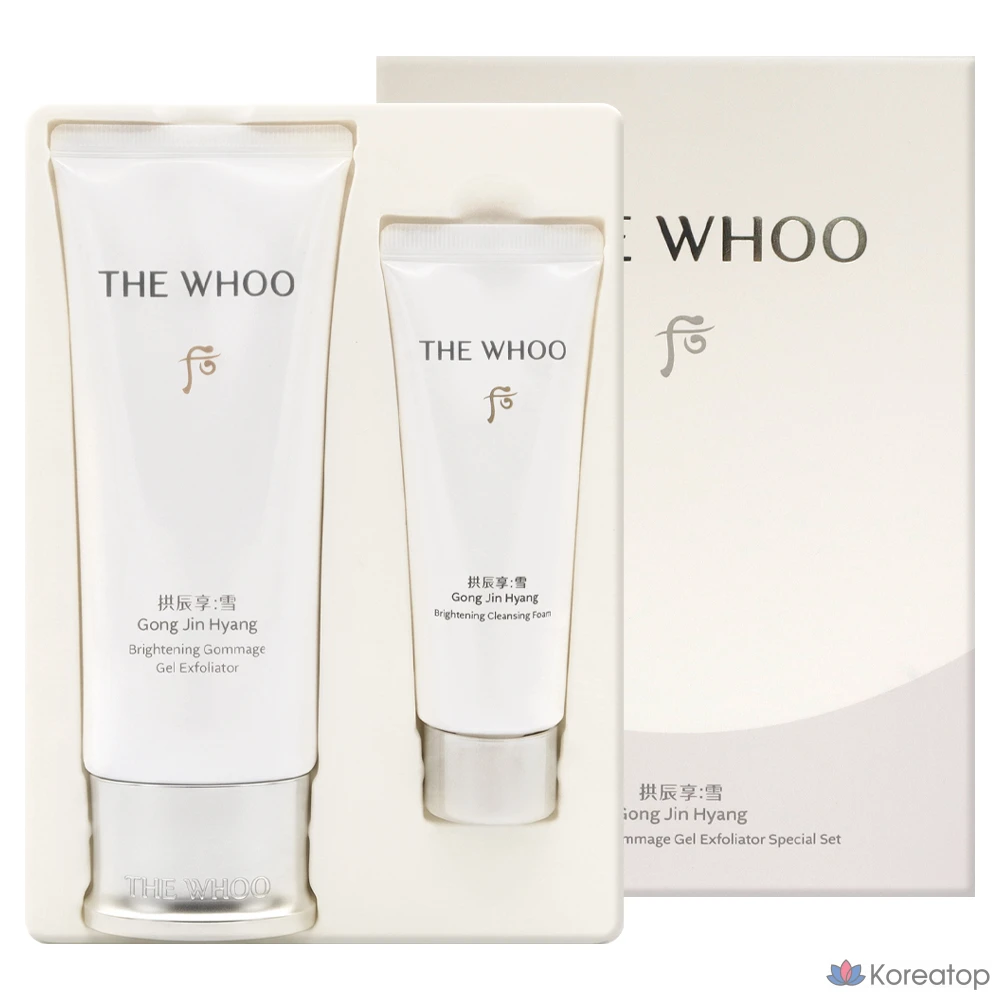 Набор для ухода THE HISTORY OF WHOO Gongjinhyang Seol Brightening Cheonganje Gel, 140 мл, 1 шт.