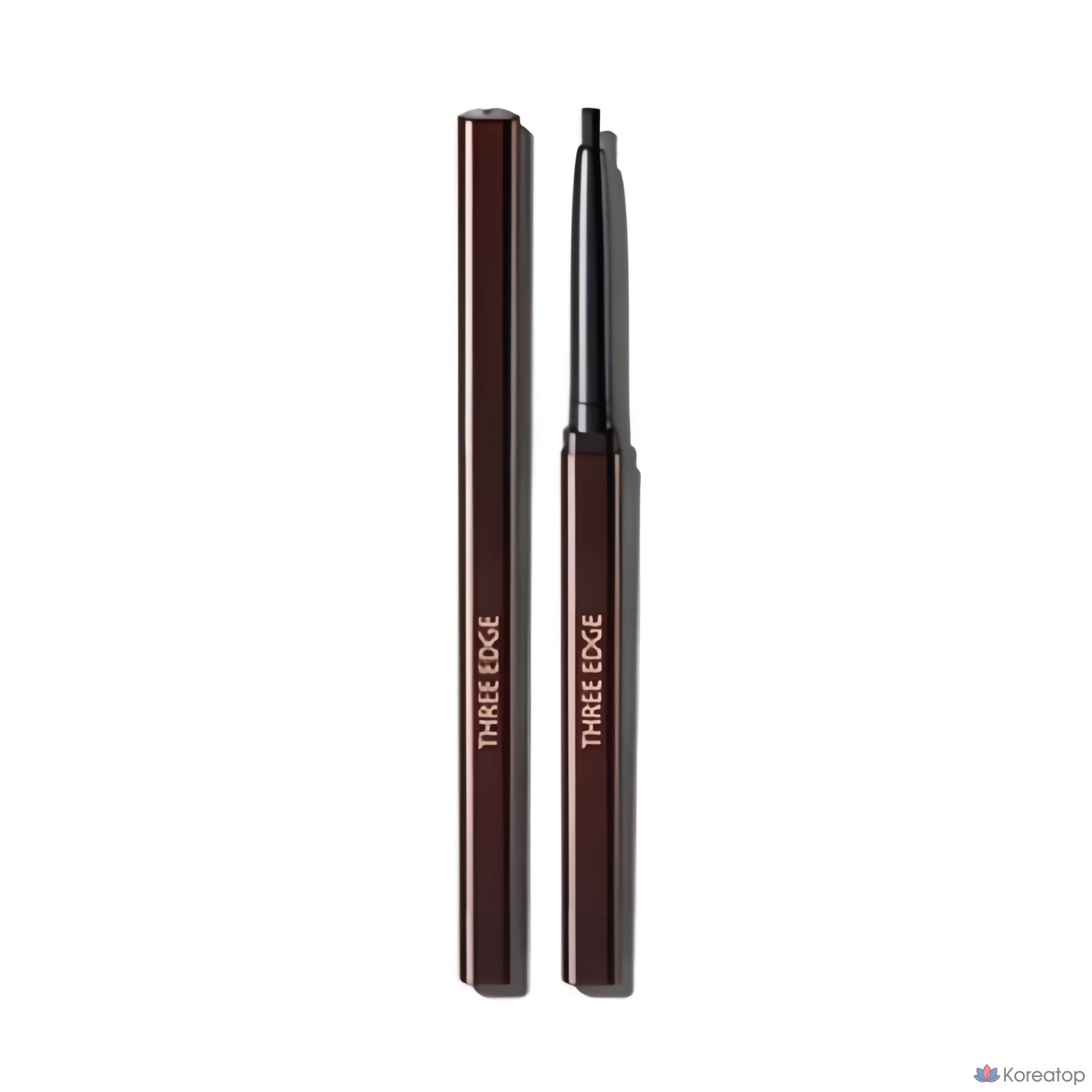 The Saem Three Edge-Pencil Eyeliner 01 Black, 1 шт.
