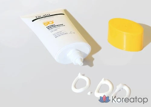 Водостойкий солнцезащитный крем Dr. Ato Derma SPF50+ PA++++, 1 шт., 80 мл
