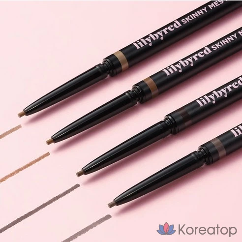 Тонкий карандаш для бровей Peripera Speedy Skinny Brow, оттенок 02 Dark Brown, 0,05 г