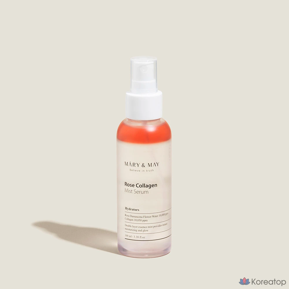 Сыворотка-спрей Marienmay Rose Collagen Mist Serum, 1 шт., 100 мл