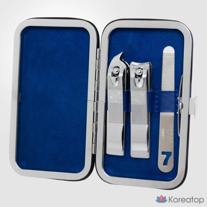 Набор для ухода Three Seven 777 Nail Clipper Set (KR-351), красный, 1 шт., фото 4
