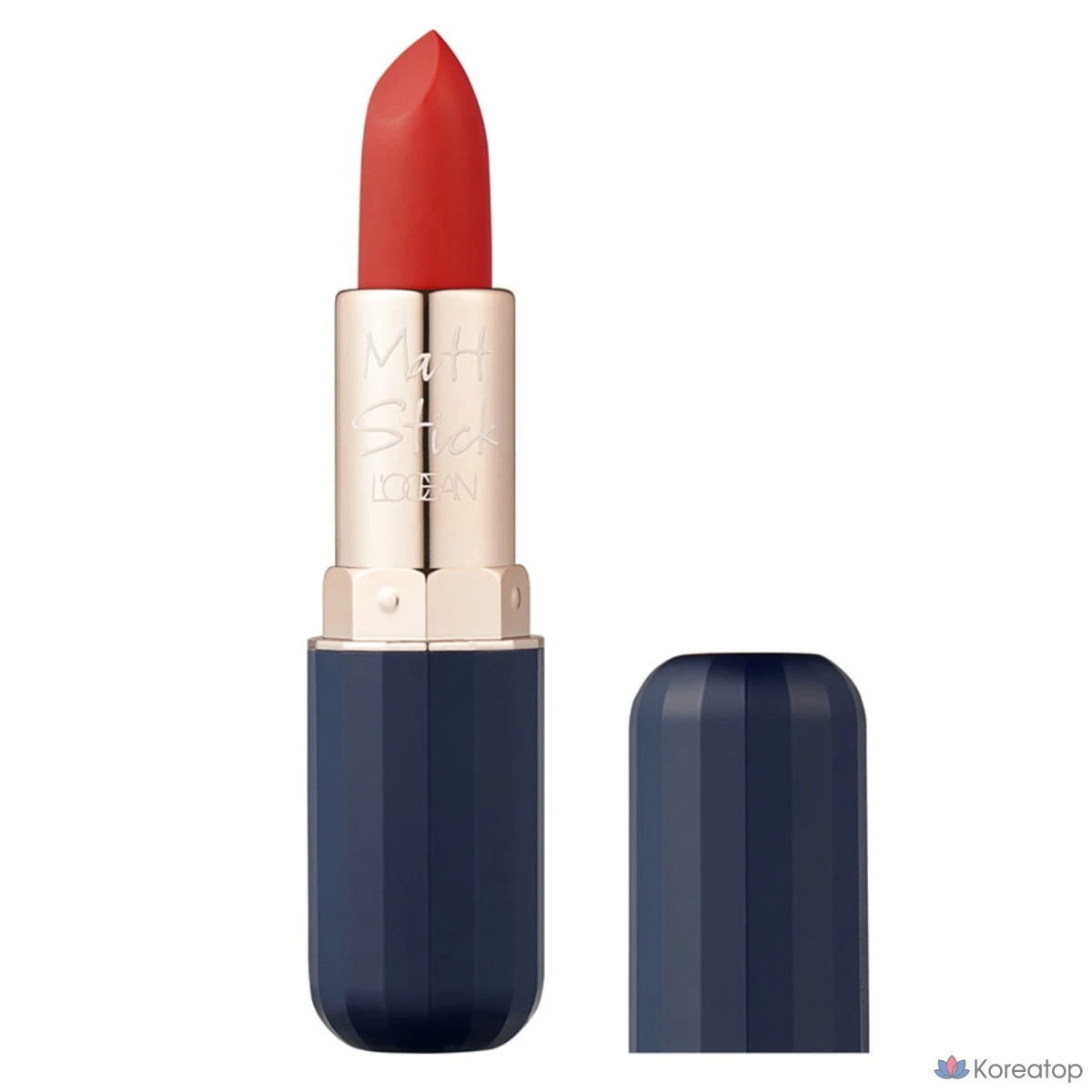 Матовая помада L'OCEAN Rev, 3,5 г, 1 шт., цвет 02, алый красный.