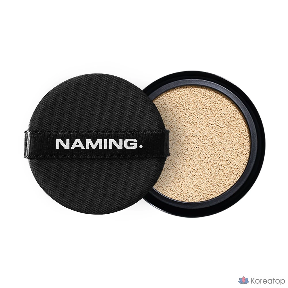 Кушон-рефилл NAMING Layered Fit Cushion Foundation, оттенок 17Y, 12 г, 1 шт.