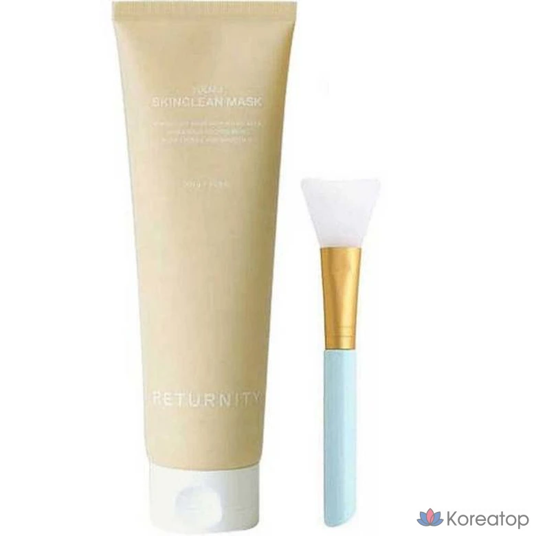 Набор для очищения кожи лица RETURNITY Yulmu Pack Im Sook Skin Clean, большой объем + силиконовая щеточка